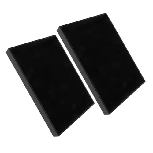Alipis 2 Stück Teiliges Stapelbares Schmuck-display-tablett aus Kratzfestem Material Eleganter Organizer für Halsketten Ringe Armbänder Platzsparend für Ladengeschäfte und Persönliche Alipis 2 Stück Teiliges Stapelbares Schmuck-display-tablett aus Kratzfestem Material Eleganter Organizer für Halsketten Ringe Armbänder Platzsparend für Ladengeschäfte und Persönliche von Alipis