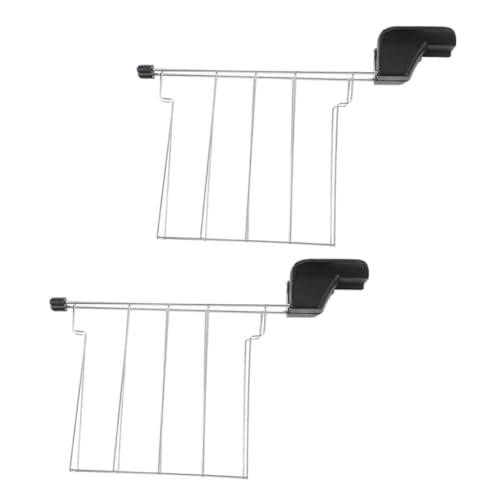 Alipis 2 Stück Teiliges Toaster Warming Rack für Brot und Sandwiches Verbrühungsdesign Passend für Toastmaschinen Platzsparend und Wiederverwendbar von Alipis