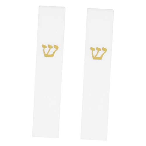 Alipis 2stücke Kunstharz Türrahmen-gehäuse Für Eingangsbereich Wände Heimdekoration Einfache Installation Weiß Traditionelles Jüdisches Design Alipis 2stücke Kunstharz Türrahmen-gehäuse Für Eingangsbereich Wände Heimdekoration Einfache Installation Weiß Traditionelles Jüdisches Design von Alipis