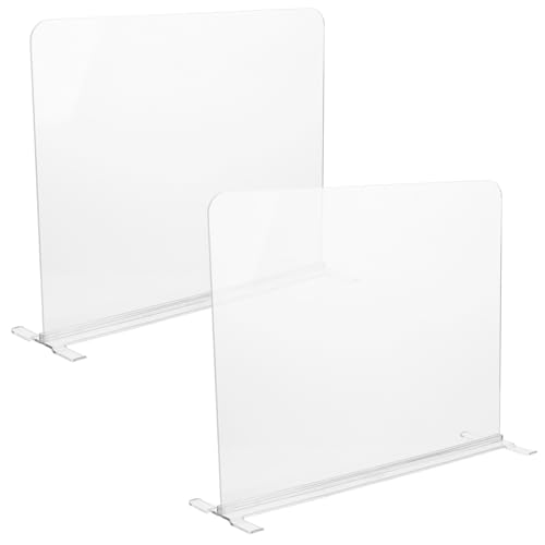 Alipis 2 Stück Transparente Regal Teiler Stabiler Schrank Organizer für Kleider Bücher und Bürobedarf Leicht zu Reinigen und Langlebig von Alipis