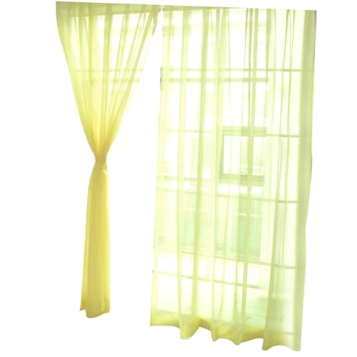 Alipis 2 Stück Transparente Tüllgardinen Teilig Voile Fenster Vorhänge mit Stangendurchzug Halbtransparente Gardinen für Wohnzimmer Schlafzimmer Lichtdurchlässig und Blickdicht Alipis 2 Stück Transparente Tüllgardinen Teilig Voile Fenster Vorhänge mit Stangendurchzug Halbtransparente Gardinen für Wohnzimmer Schlafzimmer Lichtdurchlässig und Blickdicht von Alipis