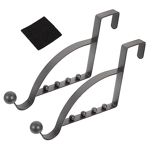 Alipis 2 Stück Türhaken ohne Bohren Robuster Handtuch und Kleiderhaken für Badezimmer und Küche zur Aufbewahrung von Handtüchern und Kleidung Stilvolles Design Modernem Alipis 2 Stück Türhaken ohne Bohren Robuster Handtuch und Kleiderhaken für Badezimmer und Küche zur Aufbewahrung von Handtüchern und Kleidung Stilvolles Design Modernem von Alipis