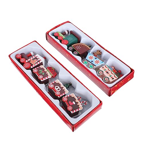 Alipis 2 Stück Weihnachtliche Holz Eisenbahn Deko Bunte Zugornamente Umweltfreundlich Tisch Fenster Weihnachtsdekoration Party Zubehör Alipis 2 Stück Weihnachtliche Holz Eisenbahn Deko Bunte Zugornamente Umweltfreundlich Tisch Fenster Weihnachtsdekoration Party Zubehör von Alipis
