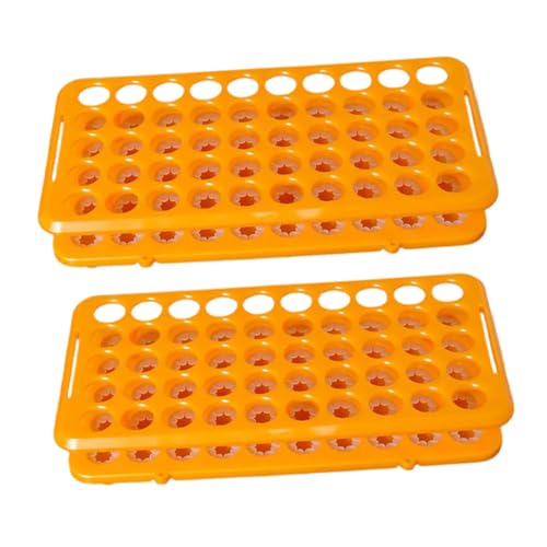 Alipis 2 Stücke Reagenzglasständer Stabiler Labor Probenröhrenhalter für Röhrchen Wissenschaftliches Experiment Aufbewahrung und Organisation von Alipis