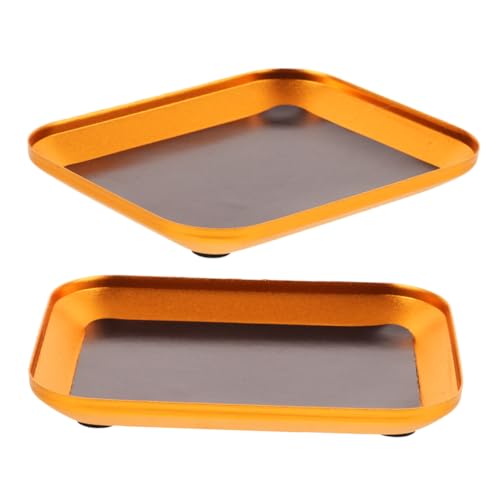Alipis 2 Stücke Schraube Tablett Bolzen Tablett Modell Werkzeuge Werkzeug Tabletts Bolzen Organizer Tablett Teile Tablett Schrauben Tablett Aluminium Legierung von Alipis