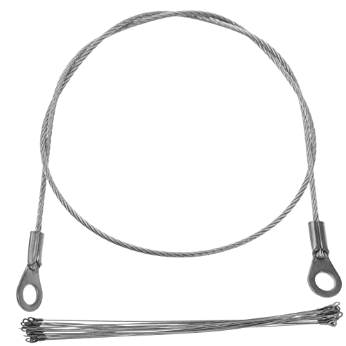 Alipis 20 Stück Sicherheitsseil mit Ösen Starke Lanyard Safety Strap Rostfrei Belastbar Vielseitig für Lampen Werkzeuge Bilderrahmen und Langlebiges Schutzseil Alipis 20 Stück Sicherheitsseil mit Ösen Starke Lanyard Safety Strap Rostfrei Belastbar Vielseitig für Lampen Werkzeuge Bilderrahmen und Langlebiges Schutzseil von Alipis