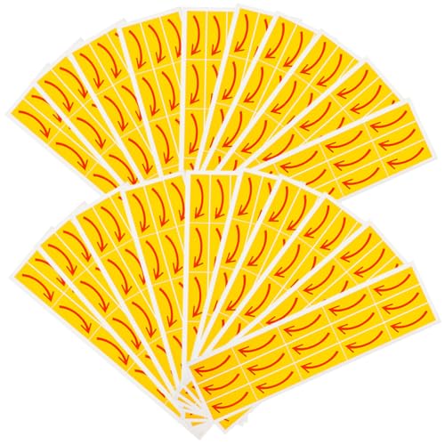 Alipis 20 Stück Teiliges Aufkleber mit Stark Haftendem Klebstoff Selbstklebende Richtungspfeile für Bodenmarkierung Sichere für Büro und Zuhause Langlebige und Sichtbare Indikator Alipis 20 Stück Teiliges Aufkleber mit Stark Haftendem Klebstoff Selbstklebende Richtungspfeile für Bodenmarkierung Sichere für Büro und Zuhause Langlebige und Sichtbare Indikator von Alipis