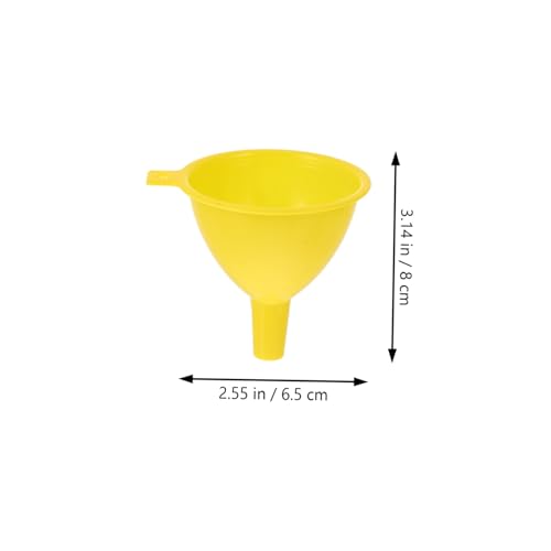 Alipis 20 Stück Teiliges Dicker Kunststoff trichter Wiederverwendbar Robust Vielseitig für Kosmetik Ätherische Öle Flüssigkeiten Stoffe Labor Umweltfreundlich Leicht und Einfach zu von Alipis