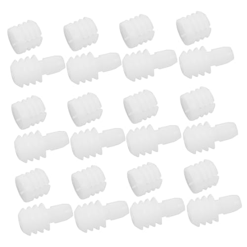 Alipis 20 Stück Teiliges Möbelverbinder set mit Einschlagmuttern und Vorinstallierten Muttern Schnelles Montageset für Schrankbeschläge Robuste Nylon dübel Einfache Installation für von Alipis