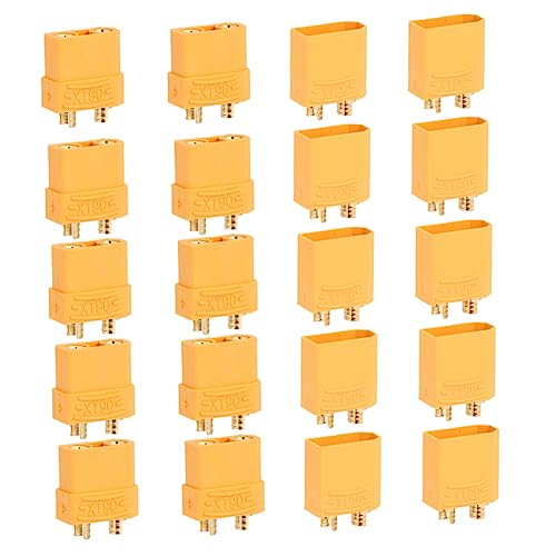 Alipis 20Stücke Stecker Kugelstecker für Batterie Robuste Verbindung für Rc Modelle Hohe Stromausdauer Einfaches Einstecken und Leitfähigkeit Alipis 20Stücke Stecker Kugelstecker für Batterie Robuste Verbindung für Rc Modelle Hohe Stromausdauer Einfaches Einstecken und Leitfähigkeit von Alipis