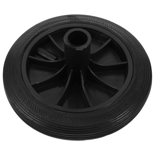 Alipis 240 l Mülleimerrad für den Außenbereich: Ersatz-Gummirad, Mülltonne, Müllcontainer, Gummireifen, Abfallcontainer für Yard Commercial Park von Alipis