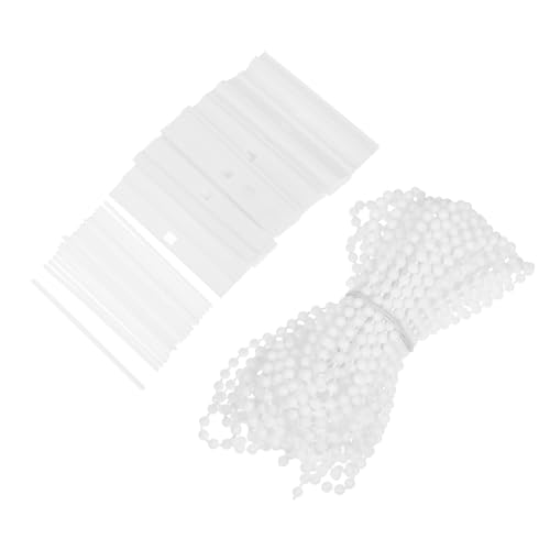 Alipis 25 Stück Teiliges Lamellenvorhang Reparaturteile mit Stabilem Clip und Weißer Perlenkette Kompatible Ersatzteile für Jalousien und Lamellen Praktische Befestigungslösungen Alipis 25 Stück Teiliges Lamellenvorhang Reparaturteile mit Stabilem Clip und Weißer Perlenkette Kompatible Ersatzteile für Jalousien und Lamellen Praktische Befestigungslösungen von Alipis