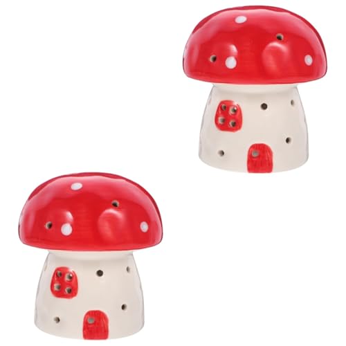 Alipis 2St Pilz-Nachtlicht Schreibtischlampe Schlafzimmerlampe Pilzdekor Nachttischlampe elegante Tischleuchte Tischlampendekor Jahrgang Ornamente warme Lampe schmücken Keramiklampe rot Alipis 2St Pilz-Nachtlicht Schreibtischlampe Schlafzimmerlampe Pilzdekor Nachttischlampe elegante Tischleuchte Tischlampendekor Jahrgang Ornamente warme Lampe schmücken Keramiklampe rot von Alipis