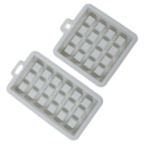 Alipis 2Stücke Silikon Waffelform Vielseitige Backform Für Waffeln Und Kuchen Antihaftend Für Heimische von Alipis