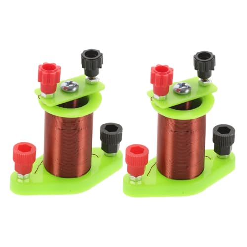 Alipis 2er Set Primär- Und Sekundärspulen Hilfsmittel Für Den Physikunterricht Elektromagnetische Spulen Physikspielzeug Für Erwachsene Elektromagnet-bausatz Light Green Metall Alipis 2er Set Primär- Und Sekundärspulen Hilfsmittel Für Den Physikunterricht Elektromagnetische Spulen Physikspielzeug Für Erwachsene Elektromagnet-bausatz Light Green Metall von Alipis