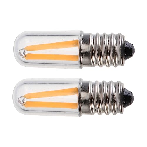 Alipis 2stücke Birne Warmweiss Led Für Kühlschrank Backofen Ersatz Glühbirne Haushaltslampe Temperatur Mikrowellenbirne Lampenbirne von Alipis