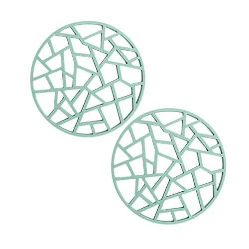 Alipis 2stücke Silikon Tischuntersetzer rutschfeste Hitzebeständige Isolationsmatte Für Küche Und Esszimmer Multifunktionales Design Als Platzmatte Schalenunterlage Geschirrunterlage Alipis 2stücke Silikon Tischuntersetzer rutschfeste Hitzebeständige Isolationsmatte Für Küche Und Esszimmer Multifunktionales Design Als Platzmatte Schalenunterlage Geschirrunterlage von Alipis
