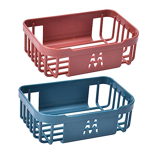 Alipis 2stücke Wandmontierter Toilettenpapierhalter Ohne Bohren Platzsparender Badezimmer Organizer Multifunktionalem Design Für Toilettenpapier Taschentücher Und Farbe Zufällig von Alipis