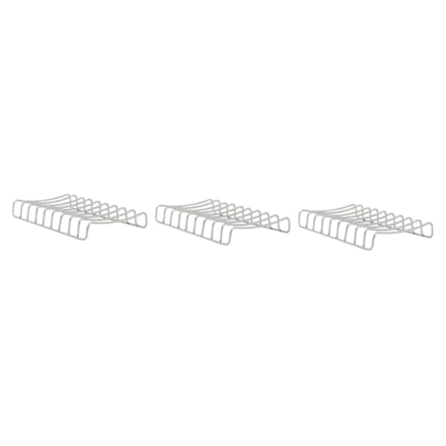 Alipis 3 STK Edelstahl Seife Seifenschale Seifenschale Single Layer Drain Seifenschale Seifenablage Seifenschale aus Edelstahl Bar Seifen Halter Tablett Halterung Trockner Seifenkiste PVC von Alipis
