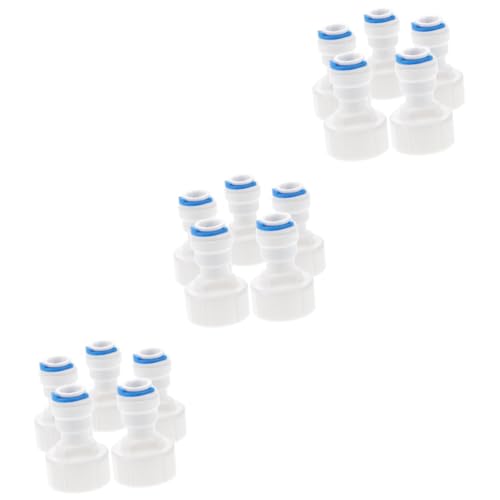 Alipis 3 Sätze Teiliges Schnellanschluss Npt Adapter Für Wasserfilter Und Bewässerungssysteme Hochwertige Schlauchverbinder Für Kompatibilität 5 Stück * 3 von Alipis