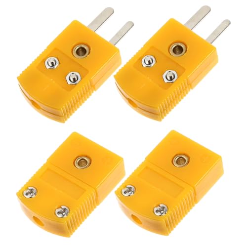 Alipis 3 Sätze Thermoelement Adapter Teiliges Für Temperaturfühler Thermoelement Verbindung Für Thermometer Multimeter Langlebig Vielseitig Einsetzbar 4 Stück * 3 Alipis 3 Sätze Thermoelement Adapter Teiliges Für Temperaturfühler Thermoelement Verbindung Für Thermometer Multimeter Langlebig Vielseitig Einsetzbar 4 Stück * 3 von Alipis