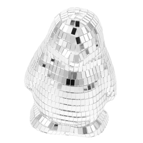 Alipis 3 Stück Disco Ball Pinguin Dekoration Spiegelnde Reflektierende Tierfigur für Weihnachtsdeko Partys und Vielseitige Tisch und Auto Dashboard Deko von Alipis