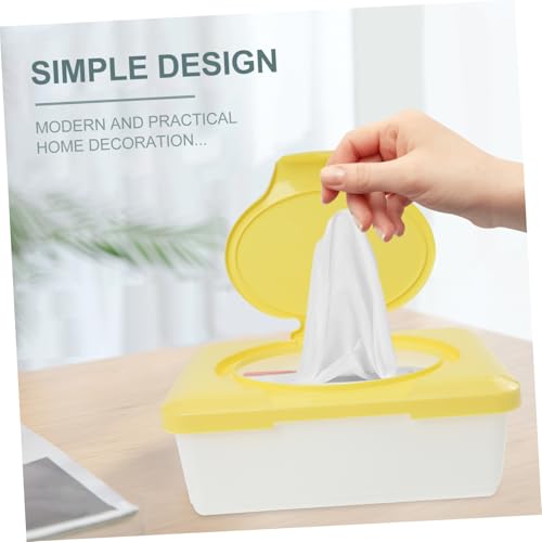 Alipis 3 Stück Feuchttücher Behälter aus Stabilem PP mit Praktischem Deckel Tragbare Aufbewahrungsbox für Babytücher und Kleine Gegenstände für Unterwegs und Zuhause Zufällige Farbe Alipis 3 Stück Feuchttücher Behälter aus Stabilem PP mit Praktischem Deckel Tragbare Aufbewahrungsbox für Babytücher und Kleine Gegenstände für Unterwegs und Zuhause Zufällige Farbe von Alipis