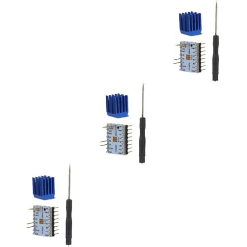 Alipis 3 Stück Stepper Motor Driver Ultra Silent Drucker Teile mit Hochleistungs Mosfet für Präzise Steuerung und Geräuschlosen Betrieb für Cnc und Druck Anwendungen Alipis 3 Stück Stepper Motor Driver Ultra Silent Drucker Teile mit Hochleistungs Mosfet für Präzise Steuerung und Geräuschlosen Betrieb für Cnc und Druck Anwendungen von Alipis