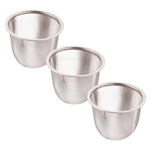 Alipis 3 Stück Teesieb Feines Netzfilter Teekannen Ersatzfilter Robust Leicht Praktisch Für Teeliebhaber Kompaktes Design Für Teeinfusion Alipis 3 Stück Teesieb Feines Netzfilter Teekannen Ersatzfilter Robust Leicht Praktisch Für Teeliebhaber Kompaktes Design Für Teeinfusion von Alipis