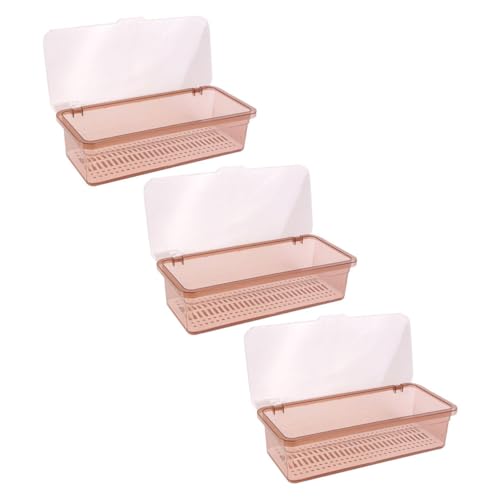 Alipis 3 Stück Teiliges Besteck Organizer mit Deckel Transparente Kunststoff Aufbewahrungsbox mit Selbstabfluss Erweiterte Besteck und Essstäbchenbox für Küchenarbeitsplatte Stilvoll und Alipis 3 Stück Teiliges Besteck Organizer mit Deckel Transparente Kunststoff Aufbewahrungsbox mit Selbstabfluss Erweiterte Besteck und Essstäbchenbox für Küchenarbeitsplatte Stilvoll und von Alipis