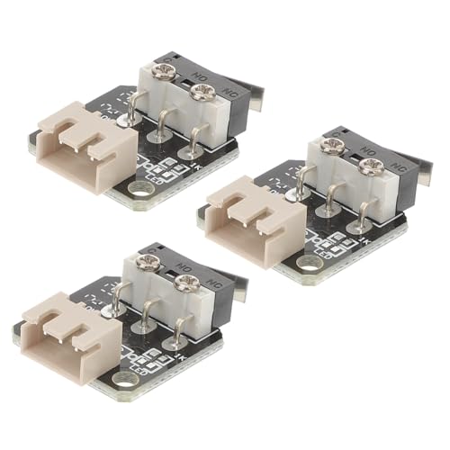 Alipis 3 Stück Teiliges Drucker Endstop Kompatibel mit Ender Endschalter Mechanisch Pin Mikroschalter Zubehör für Präzise Achsenpositionierung Einfache Installation von Alipis