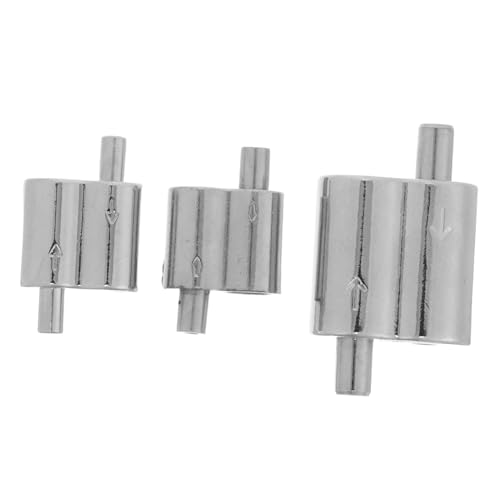 Alipis 3 Stück Teiliges Outdoor Kabelklemmen aus Kupfer Drahtseilklemmen mit Zwei-wege-verstellung und Schloss für Bildaufhängung Weihnachtsbeleuchtung Geländer Befestigung von Alipis