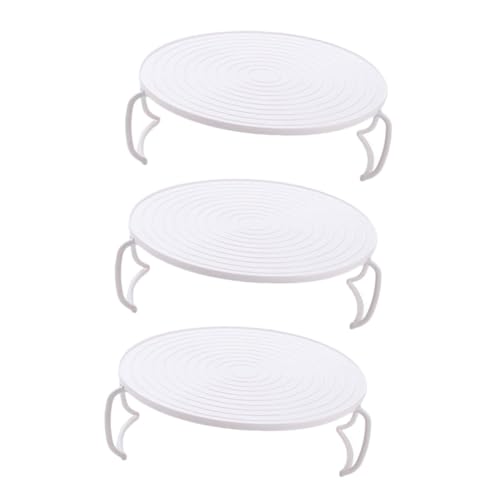 Alipis 3 Stück Teiliges Rundes Mehrlagiges Küchenregal aus Abs Mikrowellengeeignet Rostfrei Platzsparend als Dampfgarer Aufbewahrungsständer für Effizientes Kochen und Erhitzen Alipis 3 Stück Teiliges Rundes Mehrlagiges Küchenregal aus Abs Mikrowellengeeignet Rostfrei Platzsparend als Dampfgarer Aufbewahrungsständer für Effizientes Kochen und Erhitzen von Alipis