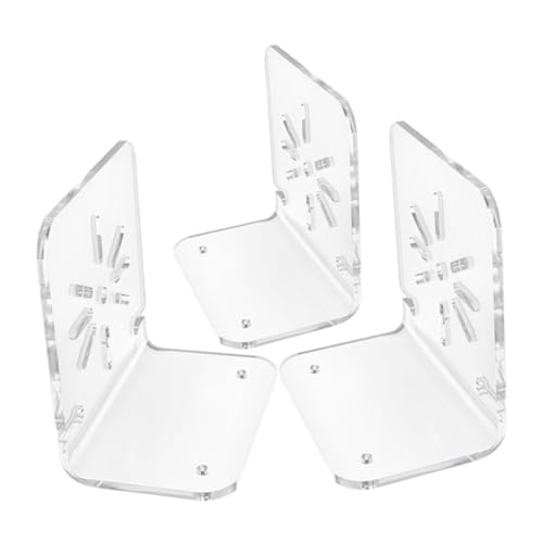 Alipis 3 Stück Teiliges Transparentes Wandregal Stabiles Schwebendes Lautsprecher und Kamera Halterung Sichere Wandhalterung für Router und Überwachungskameras Einfache Montage Alipis 3 Stück Teiliges Transparentes Wandregal Stabiles Schwebendes Lautsprecher und Kamera Halterung Sichere Wandhalterung für Router und Überwachungskameras Einfache Montage von Alipis