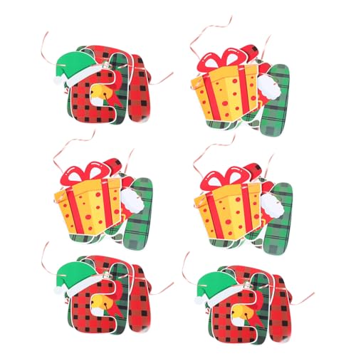 Alipis 3 Stück Teiliges Weihnachtsbanner aus Robustem Papier mit Lebendigen Farben Lichtecht und Einfache Montage ohne Werkzeug für Innen Geschützte Außenbereiche zur Festlichen von Alipis