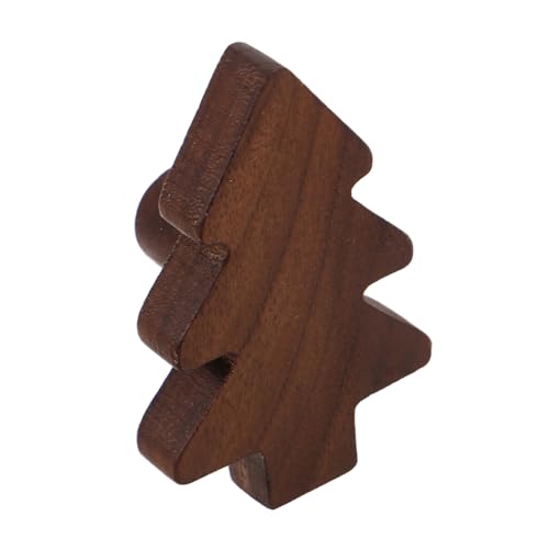 Alipis 3 Stück Teiliges Weihnachtsbaum Holzschubladenknöpfe Natürliche Holzmöbelgriffe Sichere und Stabile Schrankgriffe für Kommoden Kleiderschränke Minimalistisch Gestaltete von Alipis
