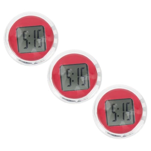 Alipis 3 Stück Wasserdichte Mini Motorrad-Digitaluhren aus Robustem ABS Kunststoff mit Selbstklebender Rückseite Klare Anzeige Vielseitig für Auto Motorrad und Elektroroller Geeignet Alipis 3 Stück Wasserdichte Mini Motorrad-Digitaluhren aus Robustem ABS Kunststoff mit Selbstklebender Rückseite Klare Anzeige Vielseitig für Auto Motorrad und Elektroroller Geeignet von Alipis