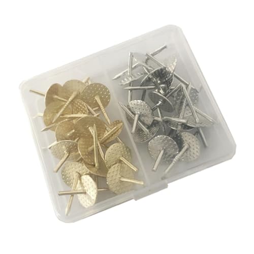 Alipis 30 Stück Teiliges Bildaufhänger aus Metall Gold und Silberfarbene Nägel für Holz und Trockenwände Robuste Wandhaken zum Einfachen Aufhängen von Bildern und Dekorationen Hohe Alipis 30 Stück Teiliges Bildaufhänger aus Metall Gold und Silberfarbene Nägel für Holz und Trockenwände Robuste Wandhaken zum Einfachen Aufhängen von Bildern und Dekorationen Hohe von Alipis