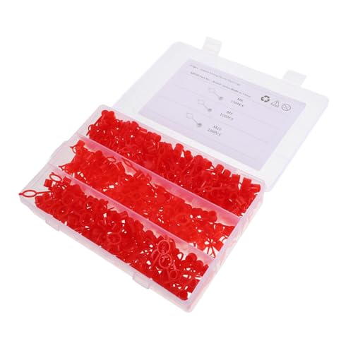 Alipis 350 Stück Teiliges Zerk Fettkupplungs Kappen in Robuste Abdeckungen Staub und Kompatibel für Verschiedene Schmiernippel Langlebiger Schutz in Auffälligem Rot Alipis 350 Stück Teiliges Zerk Fettkupplungs Kappen in Robuste Abdeckungen Staub und Kompatibel für Verschiedene Schmiernippel Langlebiger Schutz in Auffälligem Rot von Alipis