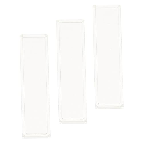 Alipis 3Stücke Glas Küvetten Weglänge Klare Optische Küvetten für Uv-vis-nir Spektrophotometer Langlebig und Beständig gegen Säuren und Laugen für Labor und Schule von Alipis