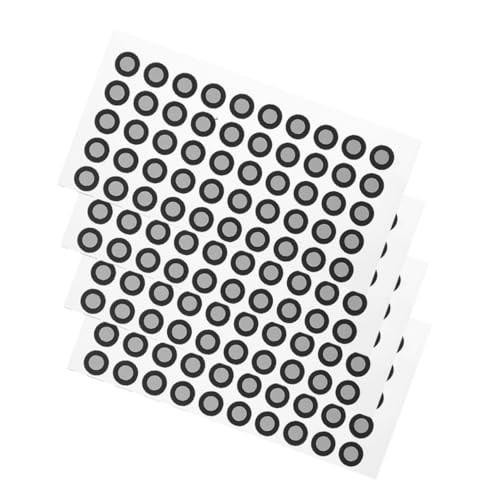 Alipis 4 Blätter Diffuse Reflexionsmarker Scanner Markierungspunkte Pet Folie Hochreflektierend Tear für Präzises Optisches Tracking und Scan von Alipis
