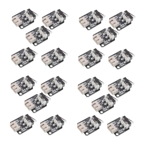 Alipis 4 Sätze Limit Switch Zubehör Mikroschalter 3d Drucker Zubehör 3d-drucker-limit 3d-druckerteile Für 3d-drucker Grenze Momentaner Endschalter Pcb-board Schwarz 5 Stück * 4 Alipis 4 Sätze Limit Switch Zubehör Mikroschalter 3d Drucker Zubehör 3d-drucker-limit 3d-druckerteile Für 3d-drucker Grenze Momentaner Endschalter Pcb-board Schwarz 5 Stück * 4 von Alipis