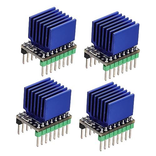Alipis 4 Sätze Schritt Motor Treiber mit Kühlkörper Leiser für Drucker Controller Motherboard Kompatibel mit Cnc und DIY Projekten Alipis 4 Sätze Schritt Motor Treiber mit Kühlkörper Leiser für Drucker Controller Motherboard Kompatibel mit Cnc und DIY Projekten von Alipis