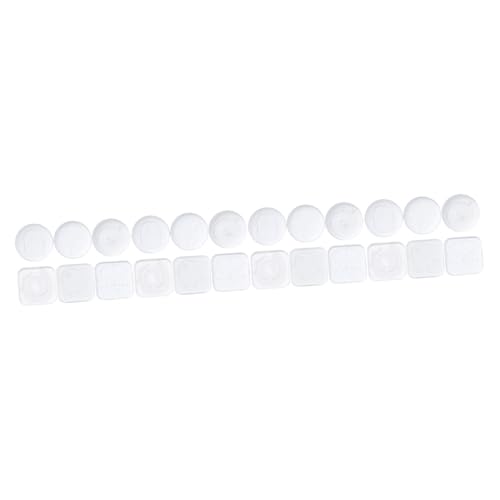 Alipis 4 Sätze Türstopper Wand Selbstklebend Transparentes Schlagdämpfend Wandschutz Für Türen Und Möbel Einfache Installation Ohne Bohren Langlebig Und Flexibel 6 Stück * 4 von Alipis