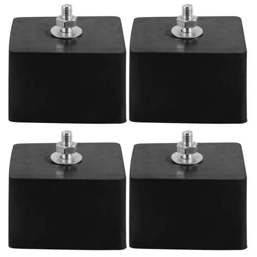 Alipis 4 Stück Anti-Vibrations-Pads: Stoßdämpfer für Klimaanlagen – Gummi-Montagehalterungs-Isolator für kanallose Split-AC-Kondensator-Heizsystemeinheit für den Außenbereich Alipis 4 Stück Anti-Vibrations-Pads: Stoßdämpfer für Klimaanlagen – Gummi-Montagehalterungs-Isolator für kanallose Split-AC-Kondensator-Heizsystemeinheit für den Außenbereich von Alipis