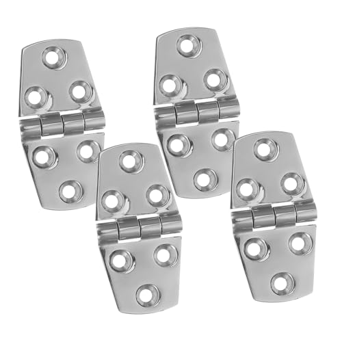 Alipis 4 Stück Deck Scharniere Boot Hardware für Tür und Lukenaustausch Robust und Langlebig für Anwendungen und Kompatibilität Alipis 4 Stück Deck Scharniere Boot Hardware für Tür und Lukenaustausch Robust und Langlebig für Anwendungen und Kompatibilität von Alipis
