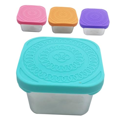 Alipis 4 Stück Edelstahl Snackdosen mit Silikondeckel Auslaufsicher Salatdressing Behälter Tragbar Bpa frei Vielseitige Aufbewahrungsbox für Saucen Snacks und Gewürze Alipis 4 Stück Edelstahl Snackdosen mit Silikondeckel Auslaufsicher Salatdressing Behälter Tragbar Bpa frei Vielseitige Aufbewahrungsbox für Saucen Snacks und Gewürze von Alipis