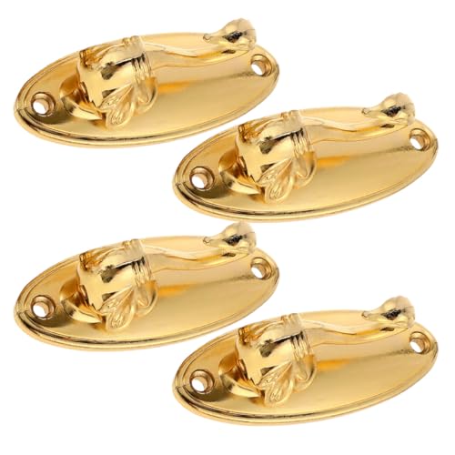 Alipis 4 Stück Goldene Gardinenhalter Wandhaken aus Langlebiger Legierung Dekorative Vorhang Raffhalter für Schlafzimmer Wohnzimmer Vielseitig als Kleider Handtuchhaken Geeignet Alipis 4 Stück Goldene Gardinenhalter Wandhaken aus Langlebiger Legierung Dekorative Vorhang Raffhalter für Schlafzimmer Wohnzimmer Vielseitig als Kleider Handtuchhaken Geeignet von Alipis