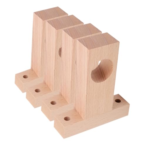 Alipis 4 Stück Holz Vorhangstangenhalter T Förmige Gardinenstangenstützen für Garderobe Handtuchstangen und Duschstangen und Vielseitig Einsetzbar mit Lochdurchmesser Alipis 4 Stück Holz Vorhangstangenhalter T Förmige Gardinenstangenstützen für Garderobe Handtuchstangen und Duschstangen und Vielseitig Einsetzbar mit Lochdurchmesser von Alipis