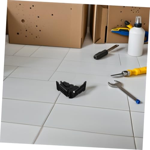 Alipis 4 Stück Klappbare Selbstverriegelnde Möbelbeschläge Stabile Metall Scharnierhalterungen für Klappbare Tisch und Bettbeine Möbel Eckstütze Platzsparend Heavy Duty Tischhalterungen von Alipis